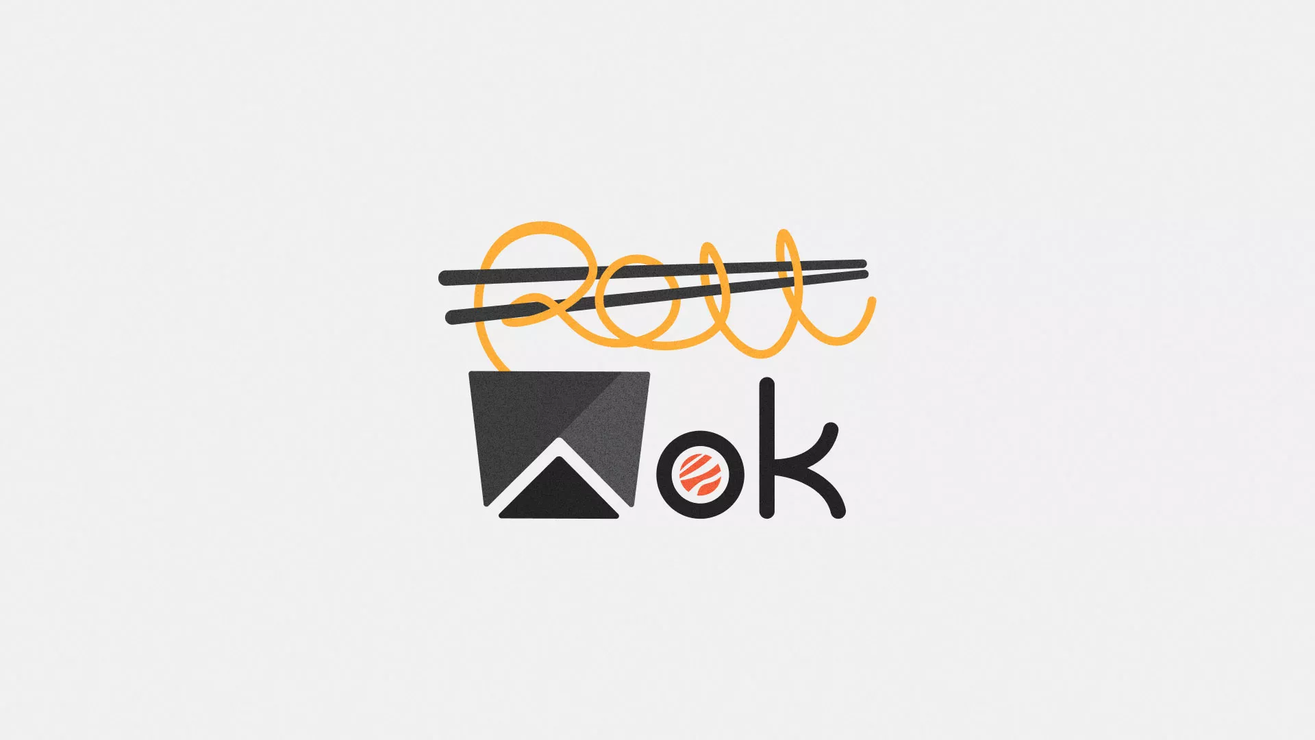 Разработка логотипа в Суздале для суши-бара «Roll Wok Club» Разработка логотипа в Суздале для суши-бара «Roll Wok Club»